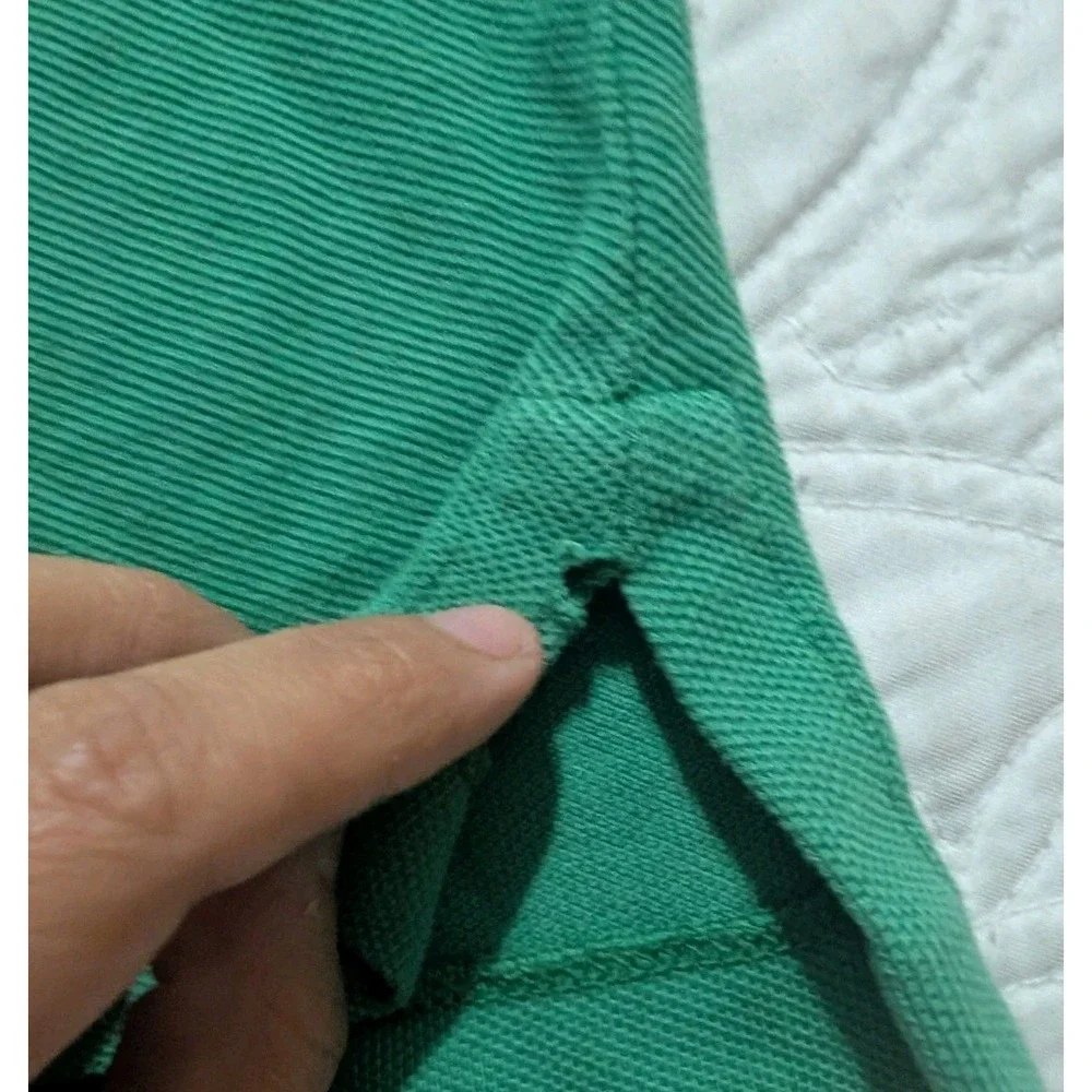 Polo Ralph Lauren Classic Fit Green Polo Shirt Men's Small Pony Cotton